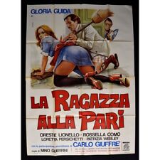 Plakat LA RAGAZZA ALLA PARI Gloria Guida Carlo Giuffrè Rossella Como A187