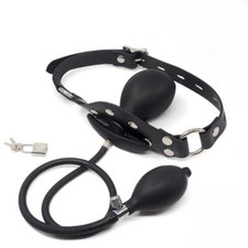 Mundknebel Silikon Aufblasbar