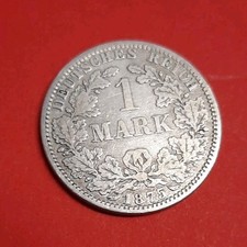 Deutsches Reich 1 Mark 1875 A Silber