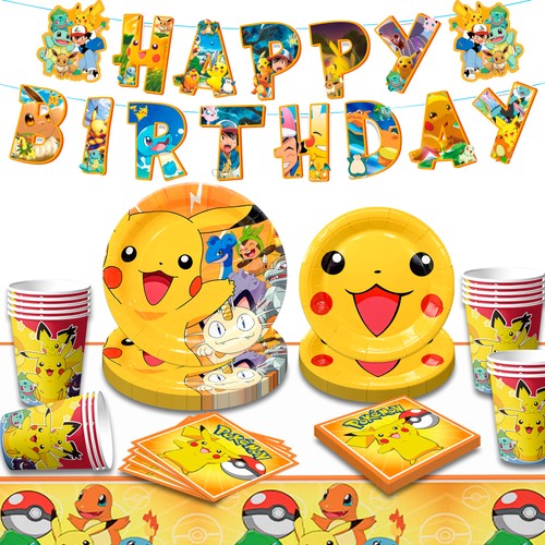 Pokemon partydeko mitgebsel - partydeko,