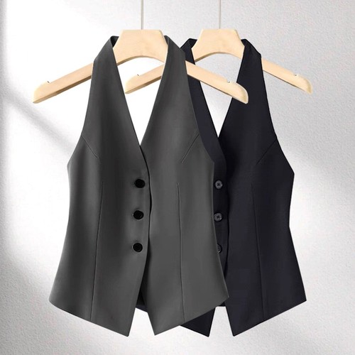 Damen neckholder weste anzug - damen,