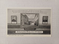 Orig.Werbe AK "Schumacher Bräu Düsseldorf"