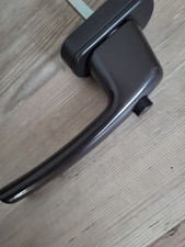 5 Stk Fenstergriff MACO Braun Druckknopf