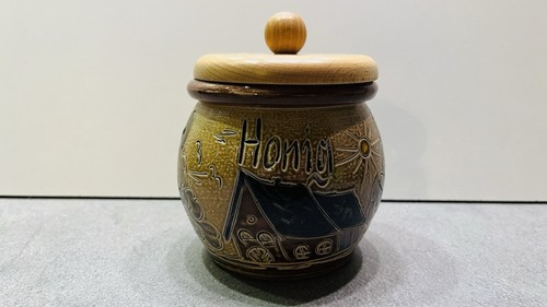Honigtopf keramik mit - keramik,