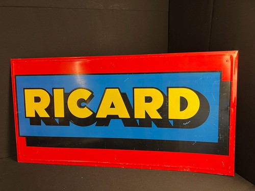Ricard pernod blechschild - ricard,
