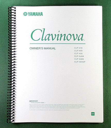 Yamaha clp 470 - 440, 465