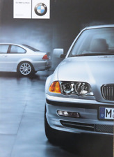 BMW 3er E46 330i Limousine Touring 330Ci Cabrio Coupé Prospekt Brochure 1/2000