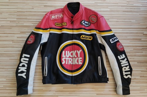 Vintage lucky strike motorrad - lucky,