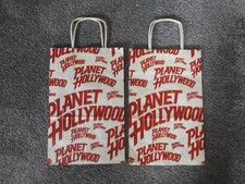 2 Planet Hollywood Papiertüten 23x35 *top Zustand*