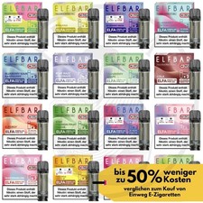 ELFA by ELFBAR 600 E-Zigarette Vape I Liquid Pods 2x 2ml mit 0/20mg Nikotin