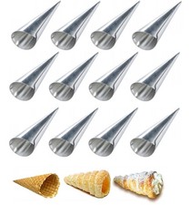 Schillerlockenform 12 St Backform Hörnchen Cremerollen Schaumrollen Sahnerollen