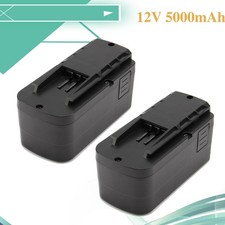 2X 12V 5Ah Ni-MH Akku für