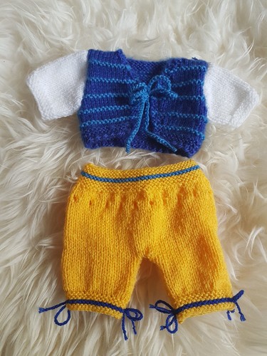 Puppenkleidung strick kleid - puppenkleidung,,