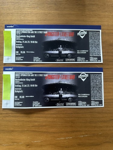 Bruce springsteen tickets - 2,