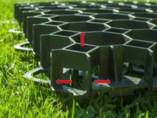 Rasengitter 50x50x4 cm