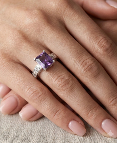 Edelstein ring silber - ring,