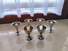 Antike Eierbecher silbern