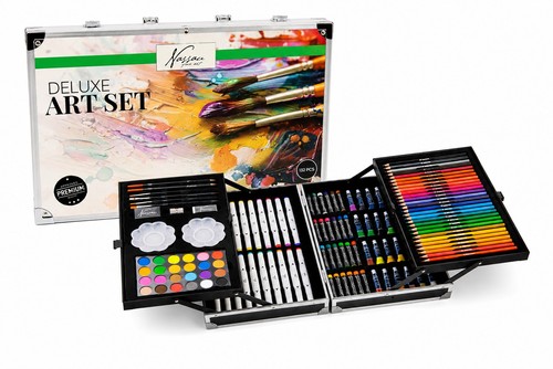 Deluxe kunstset malkoffer - deluxe,
