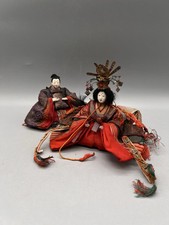 Japanischer Kaiser und Kaiserin aus der Meiji-Zeit , Hina/Ningyo-Puppen, fein