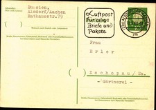 BRD PK ALSDORF (KR AACHEN) 1 ym - 13.5.60 -Luftpost für eilige Briefe und Pakete