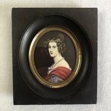 Miniatur- Lupenmalerei Amalia