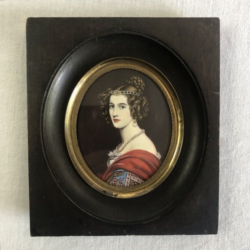Miniatur lupenmalerei amalia - miniatur-,