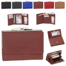 Branco Leder Damen Geldbörse