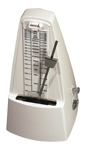 Metronom weiss edel - metronom, weiss,