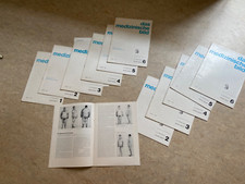 SELTEN: 12 x Das medizinische Bild Medizin Arzt DDR seltene Krankheiten