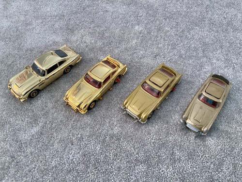 4er set corgy toys gold - corgy,