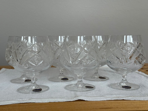 Cognacschwenker bleikristall - 6,