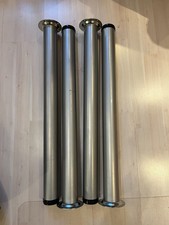 4 Tischbeine Metall -