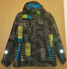QUIKSILVER Gr. 12 ca. 152-164 Ski Snowboard Winter Schnee Jacke NEON TOP