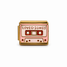 Italian Charm Link 9mm Rosa