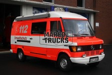 LKW Foto Mercedes-Benz 310D Truck Deutschland rot 112 Umweltschutz STADT #i3kh