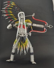 Indianer Aluminium Spiraldraht