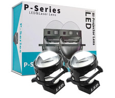 Led scheinwerfer linsen - 2x, bi-led
