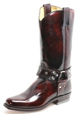 756 Bikerstiefel Motorradstiefel Chopper Biker Boots Farmer Police Sendra 40