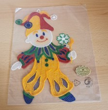 Fensterbild Harlekin bzw