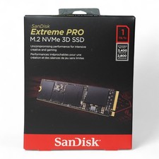 Interne SanDisk Extreme M.2-NVMe-SSD mit PCIe Gen 4.0 - 1 TB