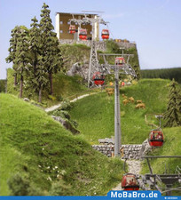BRAWA "Hahnenkammbahn"- H0 | 1:87 - "Doppelmayr Seilbahn" - 6342