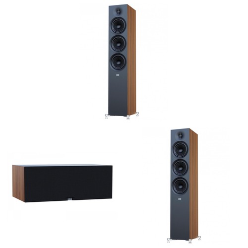Elac debut walnut 5 inch - walnut,
