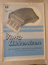 Musiknoten " Tanz-Akkordeon " Band 15