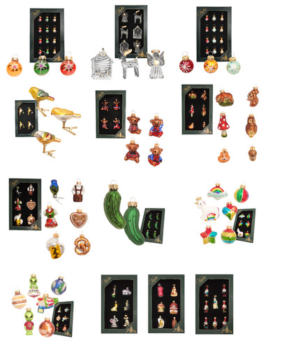 Krebs glas lauscha mini sets - lauscha,
