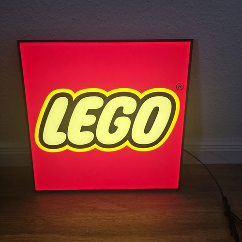 Lego logo leuchtschild - lego,