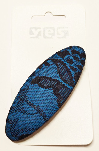 Edle haarspange blau - edle, -blau