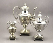 Antikes versilbertes