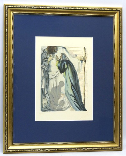 Salvador dali farbholzschnitt - dali,