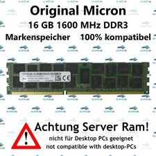 16GB RDIMM ECC REG DDR3-1600 NEC Express5800 T5600 T5610 T7500 Server RAM