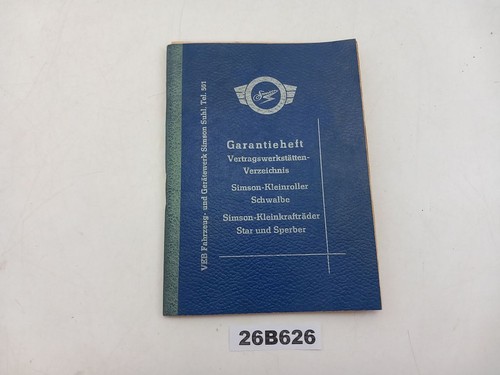 Garantieheft